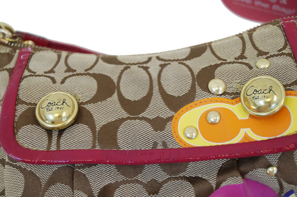 COACH Poppy Glitter Glam Groovy Purse Crossbody Bag E2993