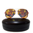 Michael Kors Sicily Brown Women's Sunglasses Gold/Red-US