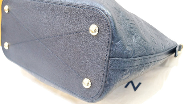 LOUIS VUITTON Black Monogram Empreinte Mazarine MM Bag