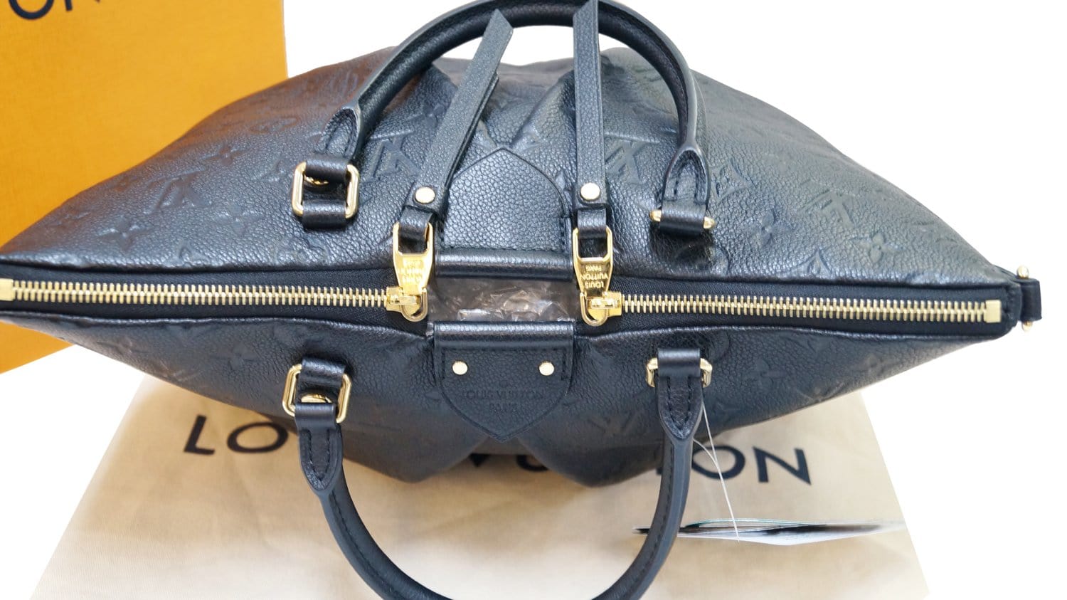 Louis Vuitton - Mazarine MM Monogram Empreinte Leather Noir