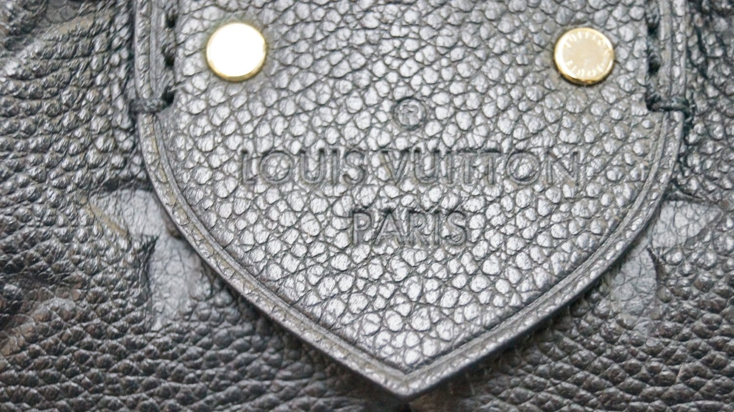 Louis Vuitton Black Empreinte Mazarine MM, myGemma