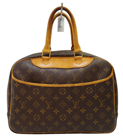 LOUIS VUITTON Monogram Canvas Deauville Boston Satchel Bag