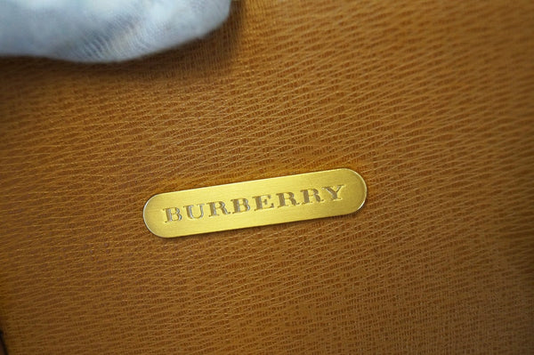 BURBERRY Handbags - BURBERRY Bag Brown Leather - burberry logo