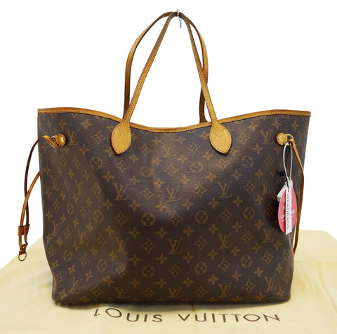 LOUIS VUITTON Monogram Neverfull GM Shoulder Bag