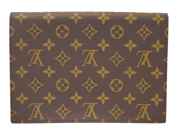 LOUIS VUITTON Monogram Pochette Rabat Clutch Bag