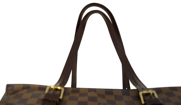 LOUIS VUITTON Damier Ebene Chelsea Large Shoulder Bag