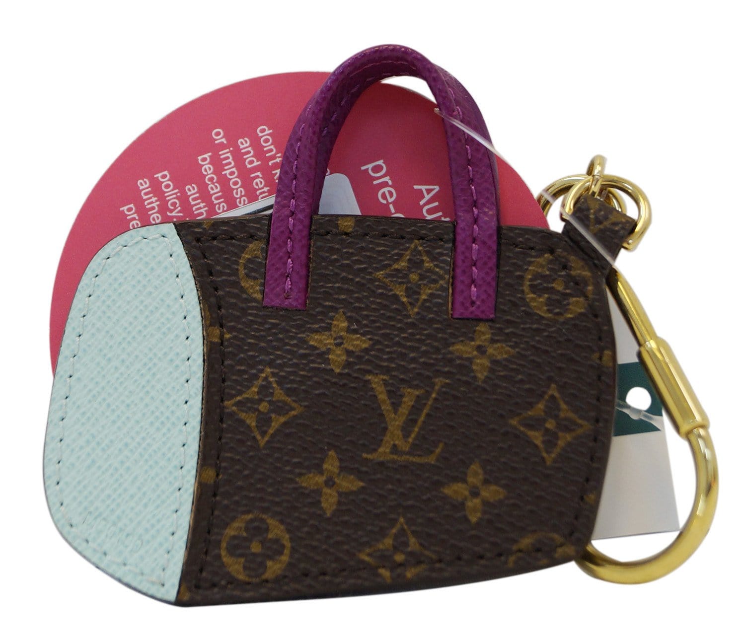 Louis Vuitton Monogram Mini Keepall Bag Charm & Key Holder