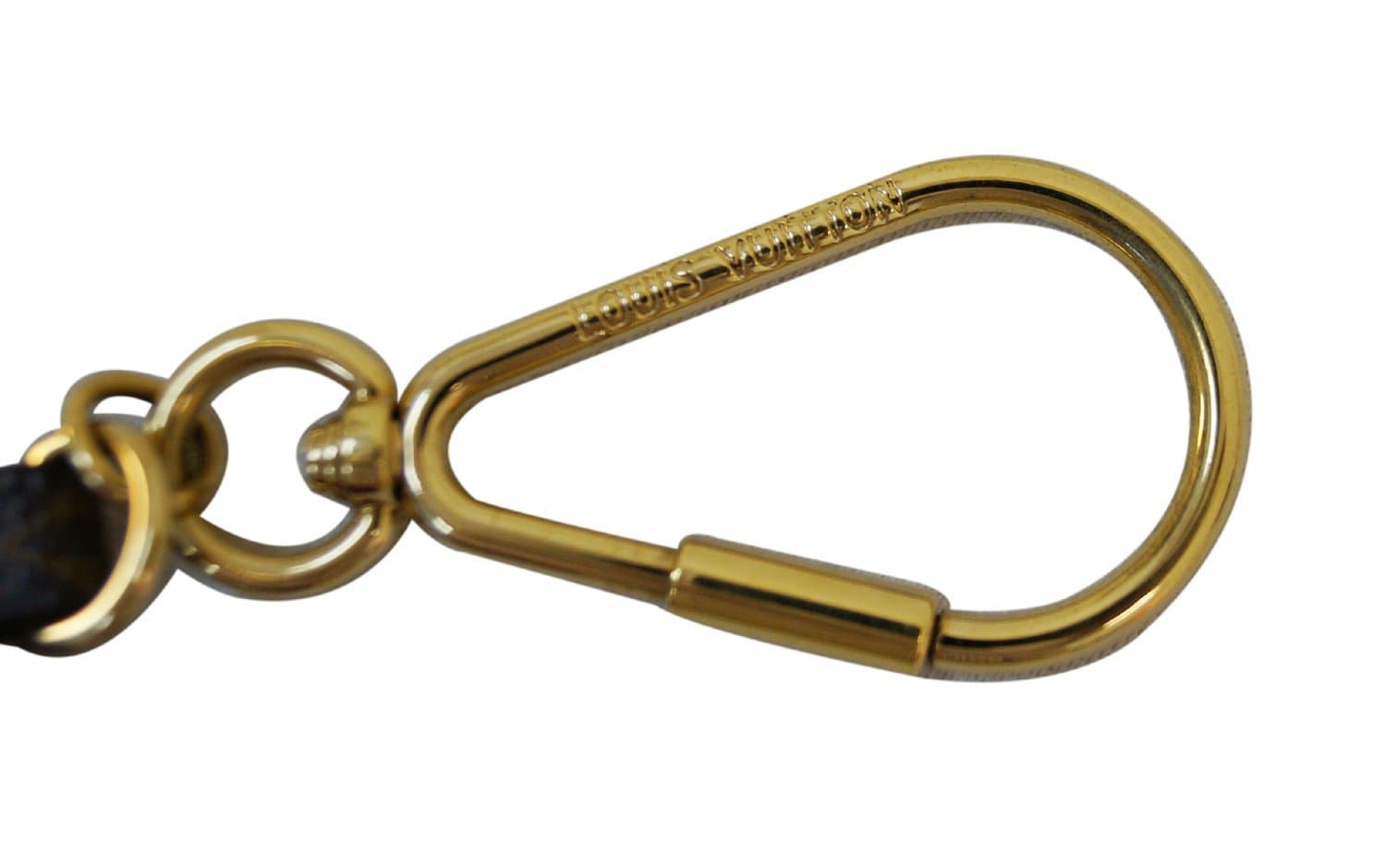 LOUIS VUITTON Porte Cles Initials LV Bag Charm Key Chain Ring M65071  05YA137
