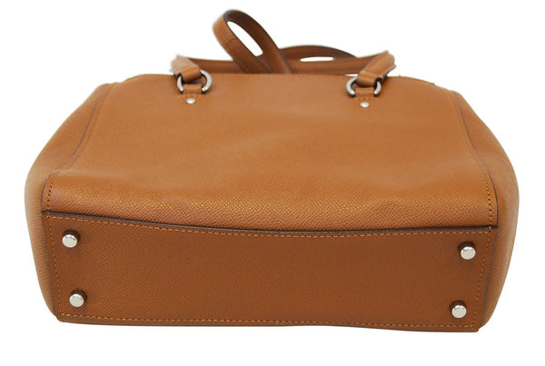 COACH Brown Leather Crossbody Shoulder Bag E3027