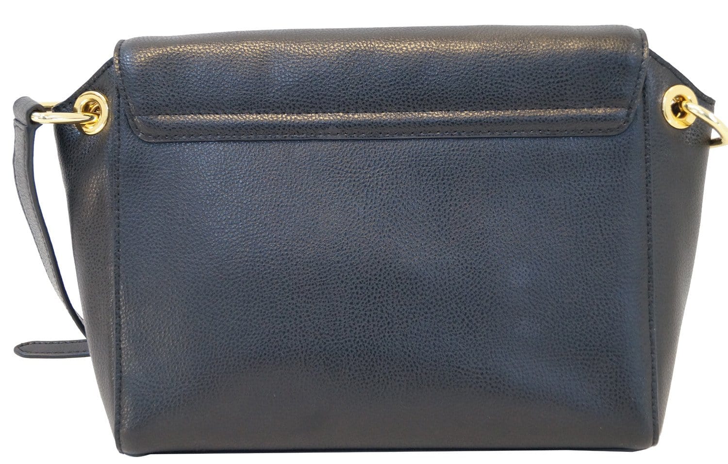Ralph Lauren Black Leather Crossbody Bag TT624 - Sale