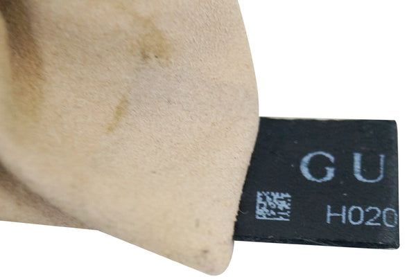 GUCCI Black Leather GG Marmont Matelasse Shoulder Bag