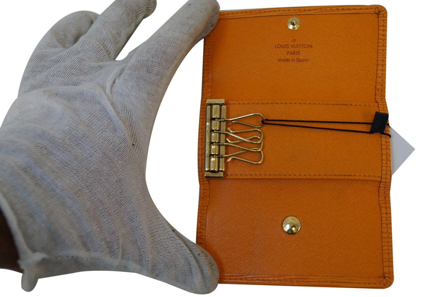 Louis Vuitton Luxury 4 Key Holder Yellow Epi Leather Key Ring – Cashinmybag