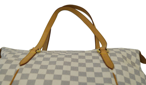LOUIS VUITTON Damier Azur Totally MM Shoulder Handbag