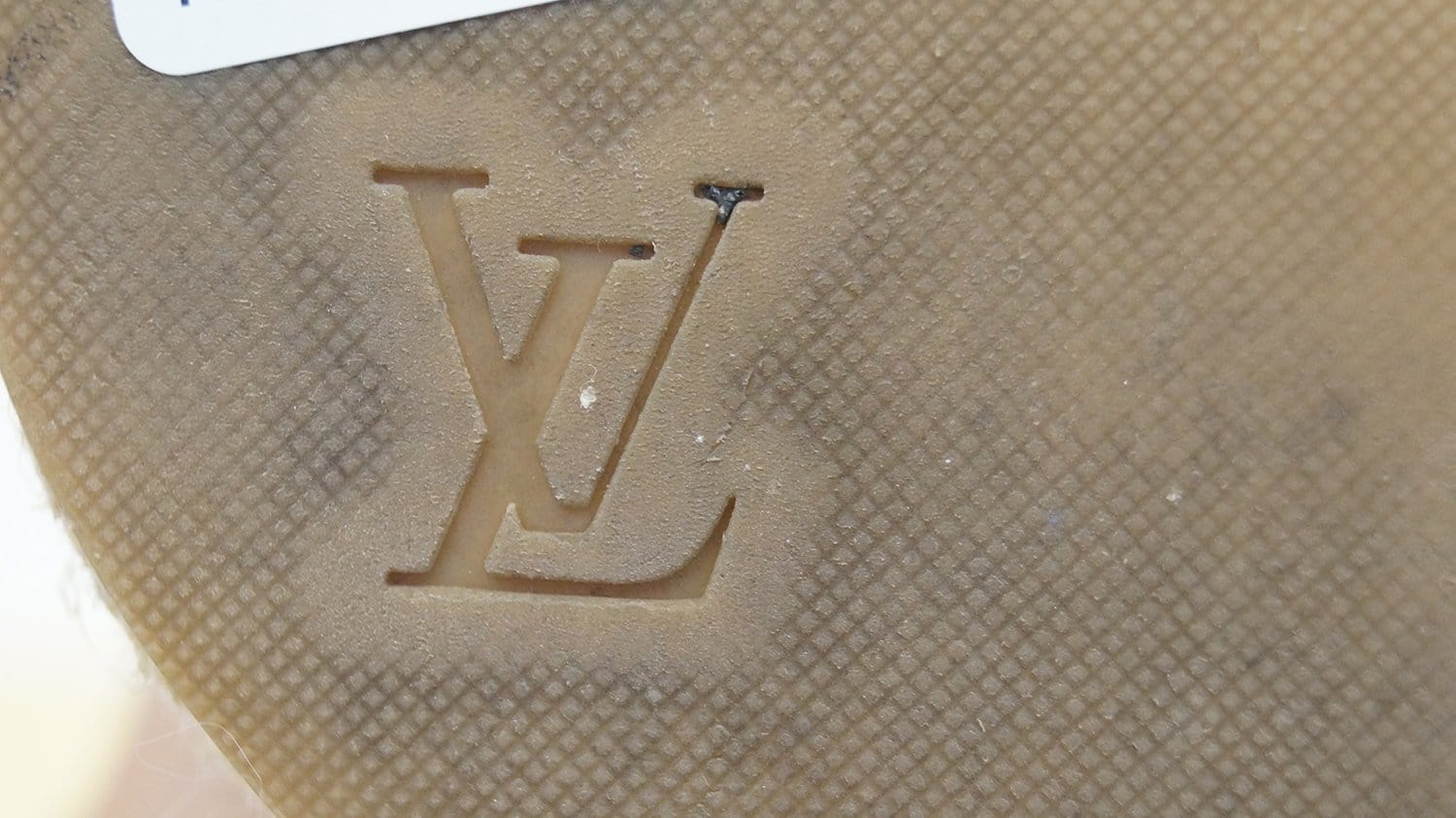 vintage LOUIS VUITTON blue denim LV monogram espadrille platform