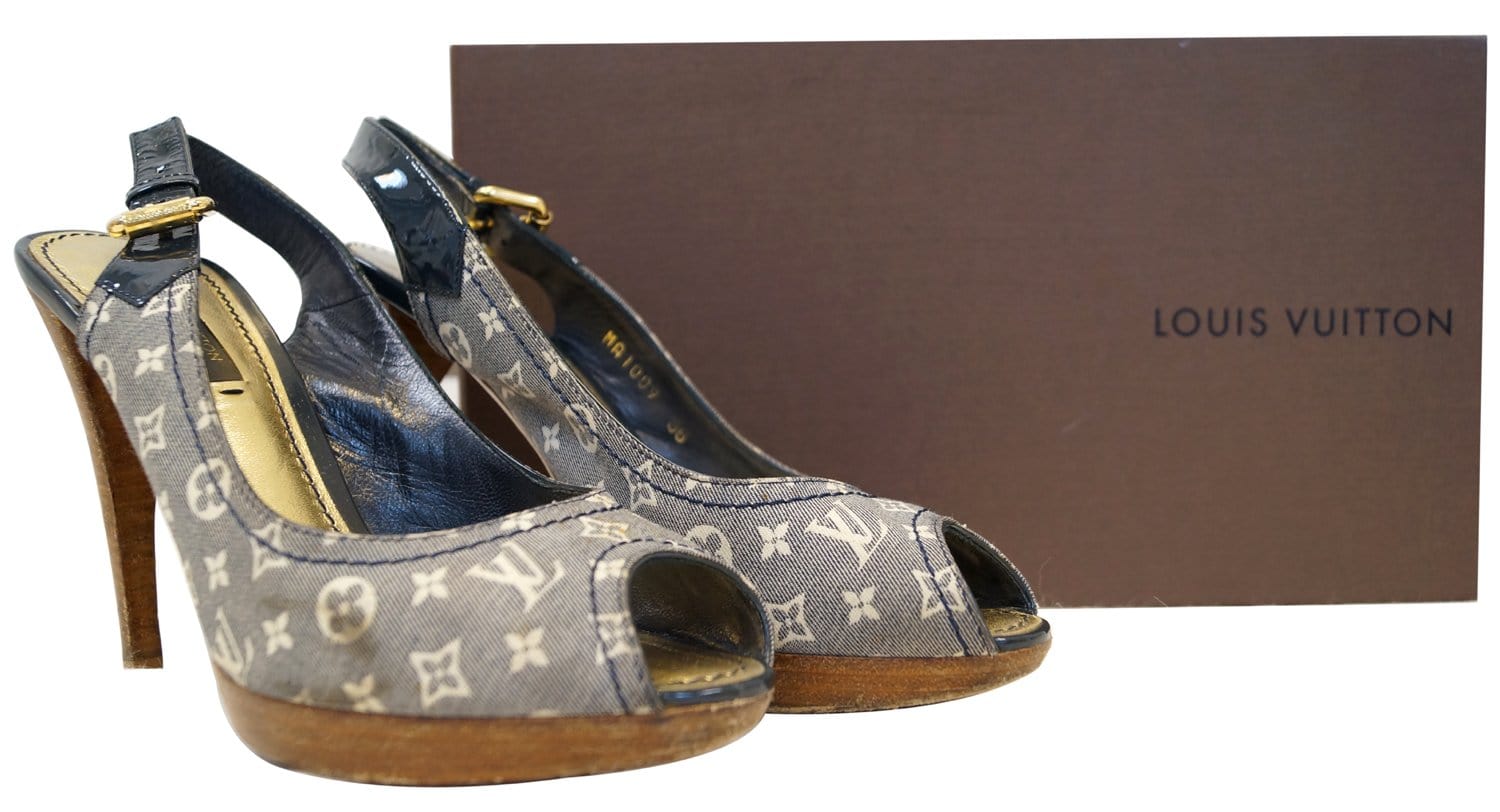 Louis Vuitton Black Heels for Women for sale