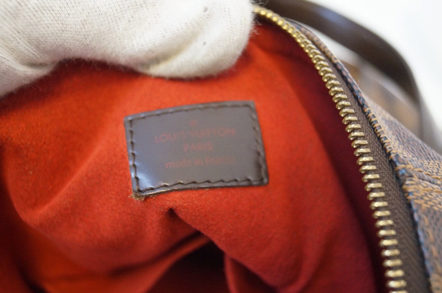 Brown Louis Vuitton Damier Ebene Evora Shoulder Bag – Designer Revival