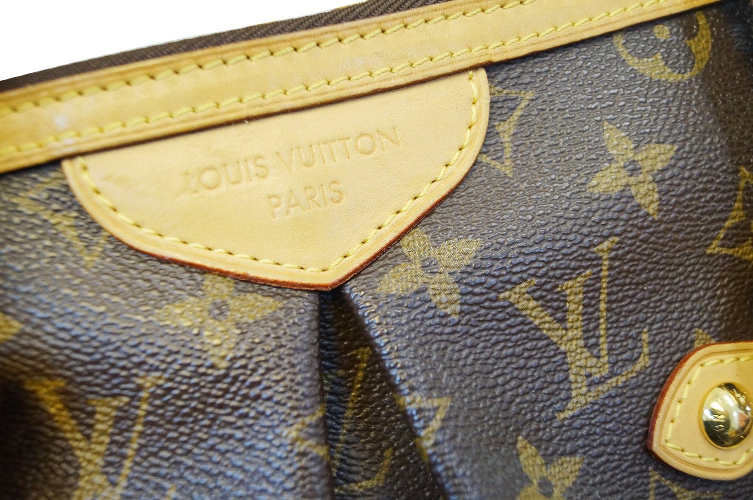 Louis Vuitton Lv Discontinued Monogram Palermo GM Tote Shoulder Bag - $1612  - From Melinda