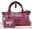 BALENCIAGA Arena Leather Giant Mini City Satchel Bag 