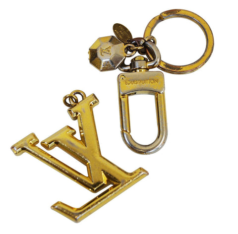 LOUIS VUITTON LV Facettes Key Holder Gold- Final Call