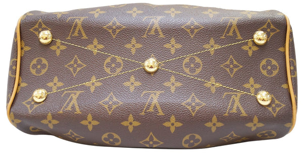 Louis Vuitton Tivoli PM Canvas Shoulder Handbag - back view
