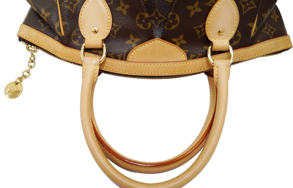 Louis Vuitton Tivoli PM Canvas Shoulder Handbag - lv tivoli