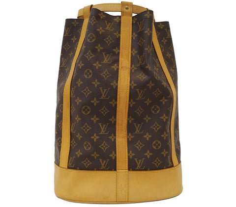 LOUIS VUITTON Monogram Randonnee GM Backpack Bag