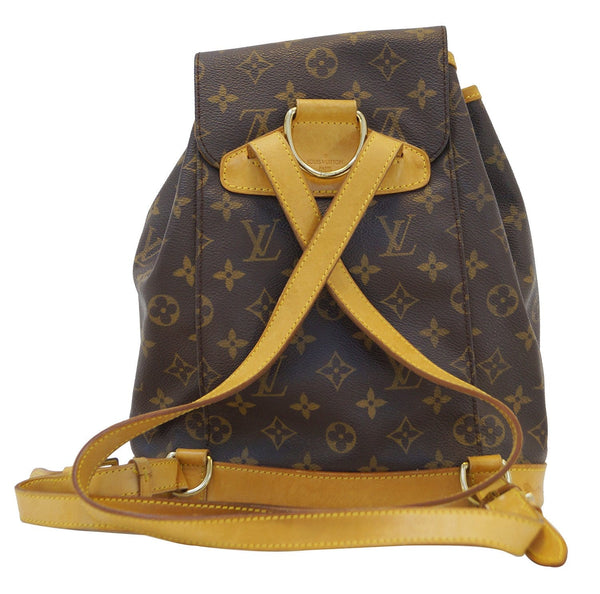 LOUIS VUITTON Montsouris Mm Monogram Canvas Backpack Bag