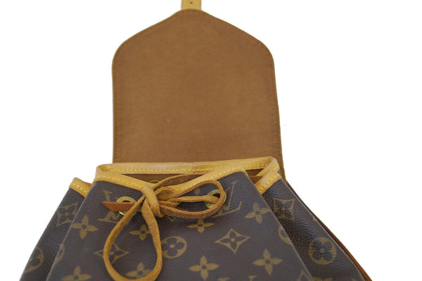 LOUIS VUITTON Montsouris Mm Monogram Canvas Backpack Bag