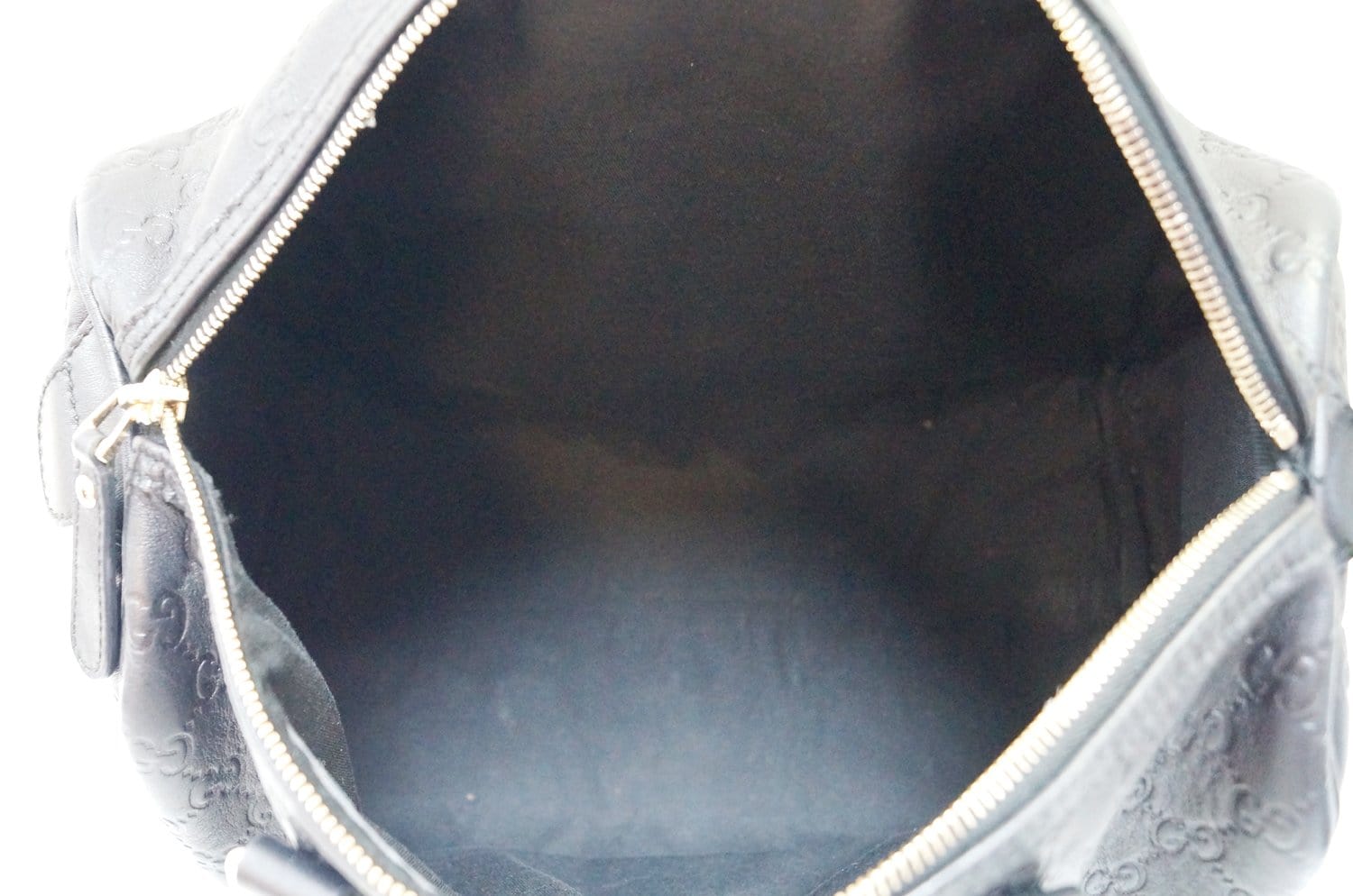 Boston leather handbag Gucci Black in Leather - 30228175