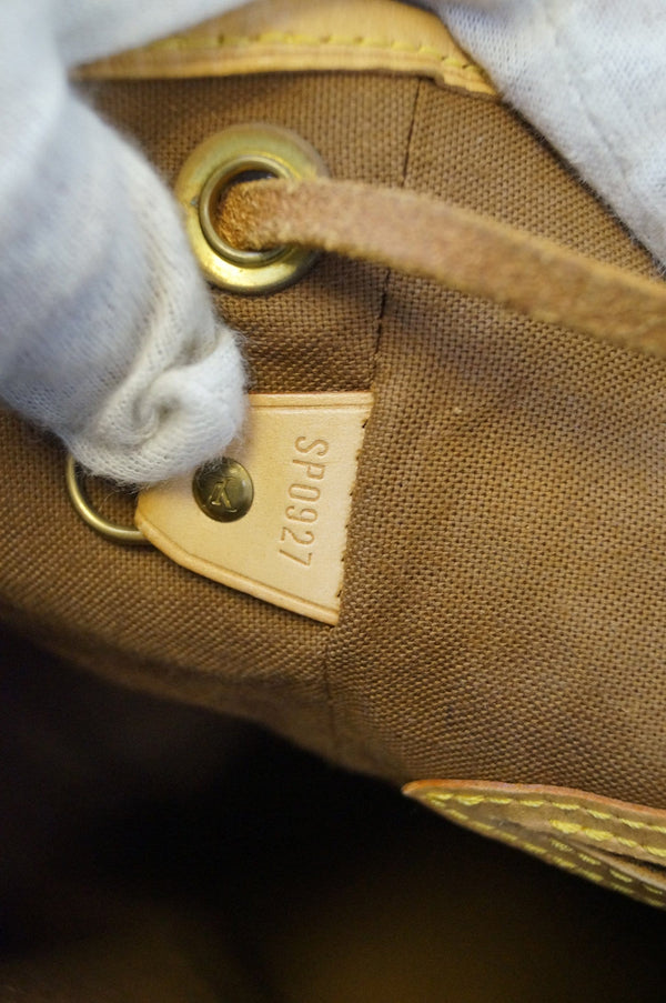 LOUIS VUITTON Montsouris Mm Monogram Canvas Backpack Bag