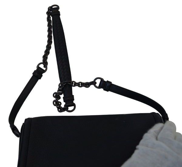 BOTTEGA VENETA Mini Rialto Handbags Calf Leather - black chain