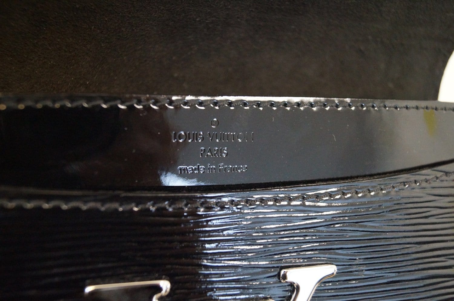 Louis Vuitton Black Electric Epi Leather Sevigne GM Bag Louis
