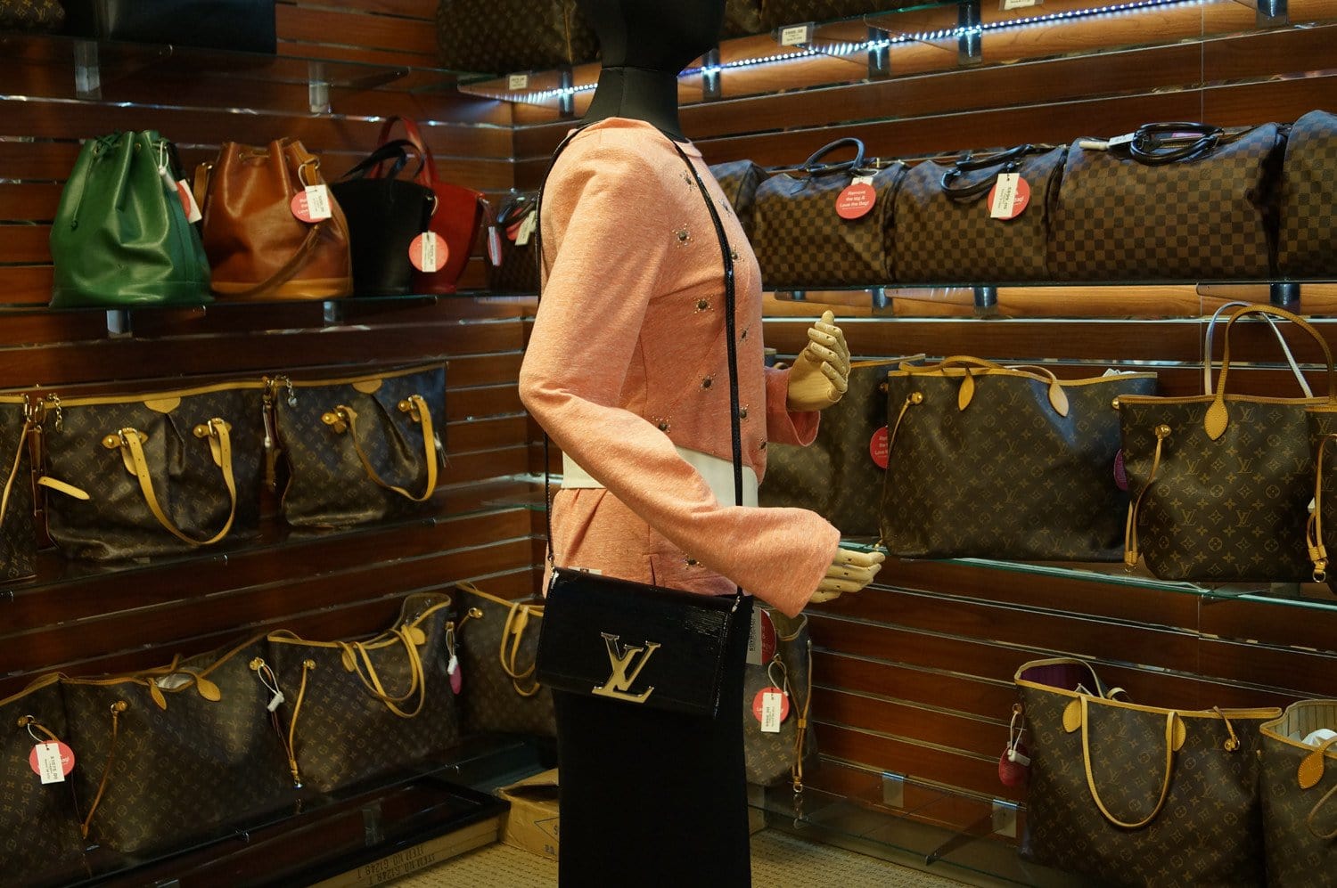 AUTHENTIC SECONDS on Instagram: Louis Vuitton Black Epi Leather