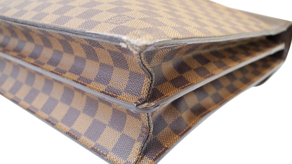LOUIS VUITTON Damier Ebene Altona GM Briefcase Bag