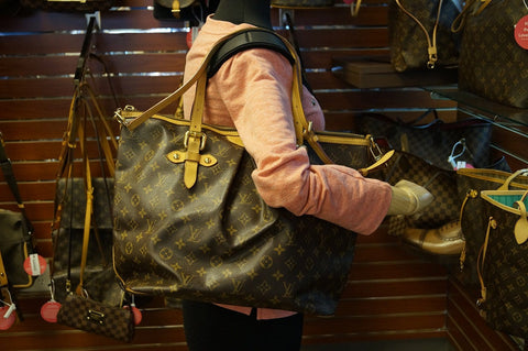 LOUIS VUITTON Monogram Palermo GM Tote Shoulder Bag