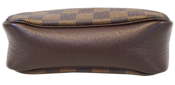 LOUIS VUITTON Damier Ebene Truth Makeup Pouch Brown