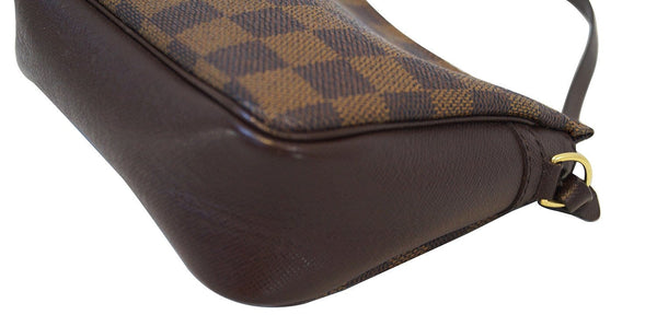 LOUIS VUITTON Damier Ebene Truth Makeup Pouch Brown