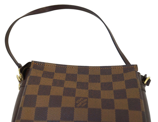 LOUIS VUITTON Damier Ebene Truth Makeup Pouch Brown