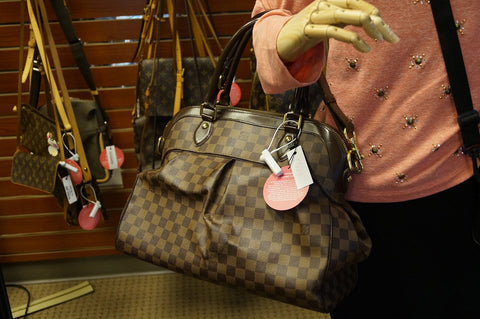 LOUIS VUITTON Trevi GM Damier Ebene 2way Handbag