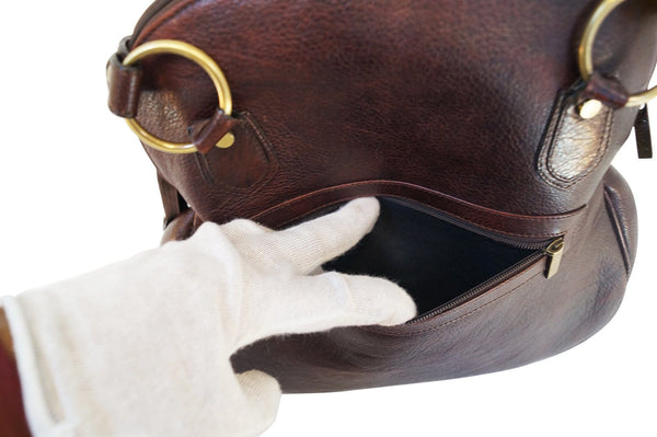 CHLOE Dark Brown Leather Shoulder Bag - Final Call