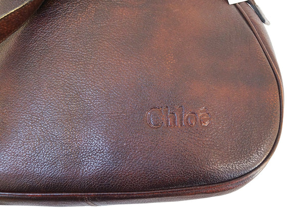 CHLOE Dark Brown Leather Shoulder Bag - Final Call