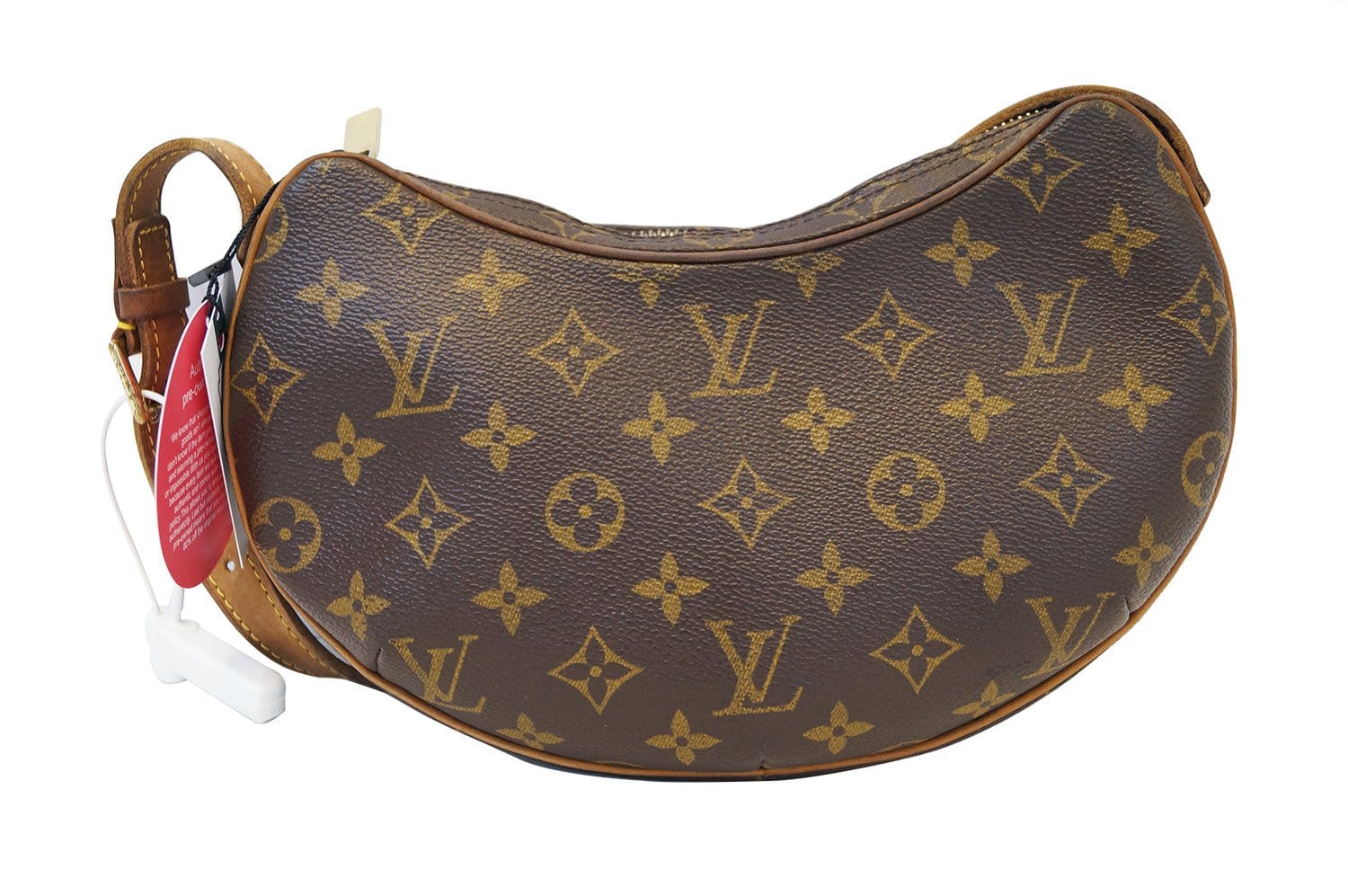 LOUIS VUITTON Monogram Pochette Croissant MM Shoulder Bag