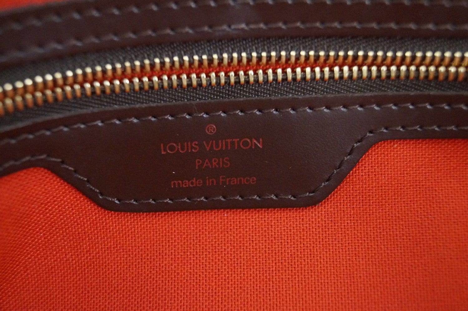 LOUIS VUITTON Chelsea Damier Ebene Large Shoulder Bag