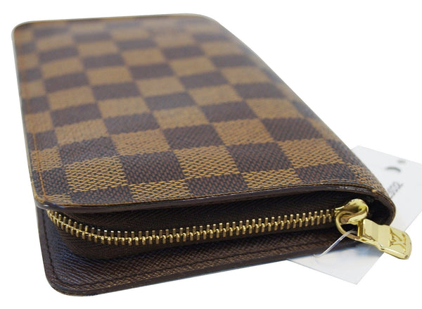 LOUIS VUITTON Damier Ebene Porte Monnaie Zippy Long Wallet