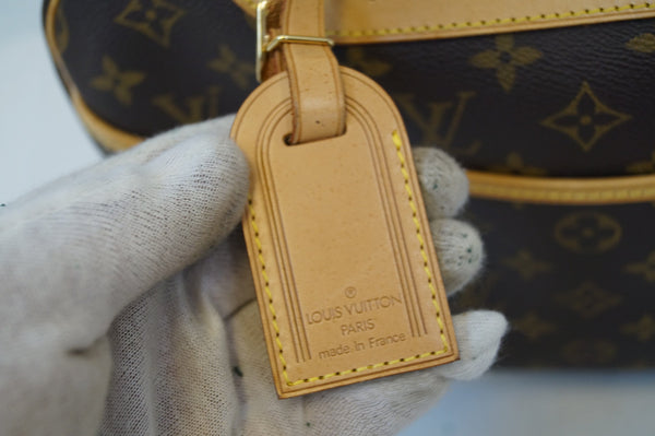 LOUIS VUITTON Monogram Deauville Boston Travel Handbag