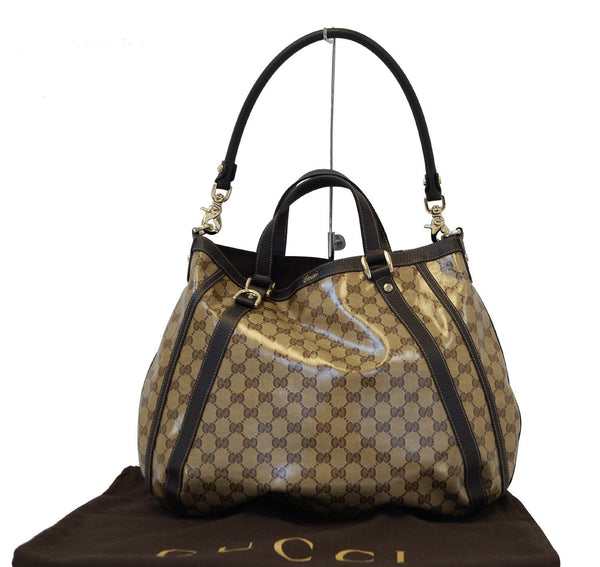 Gucci Abbey - Gucci GG Canvas Coated Shoulder Bag on sale