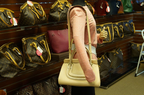 CHLOE Medium Everston Blush Nude Carry Satchel Bag - Final Call