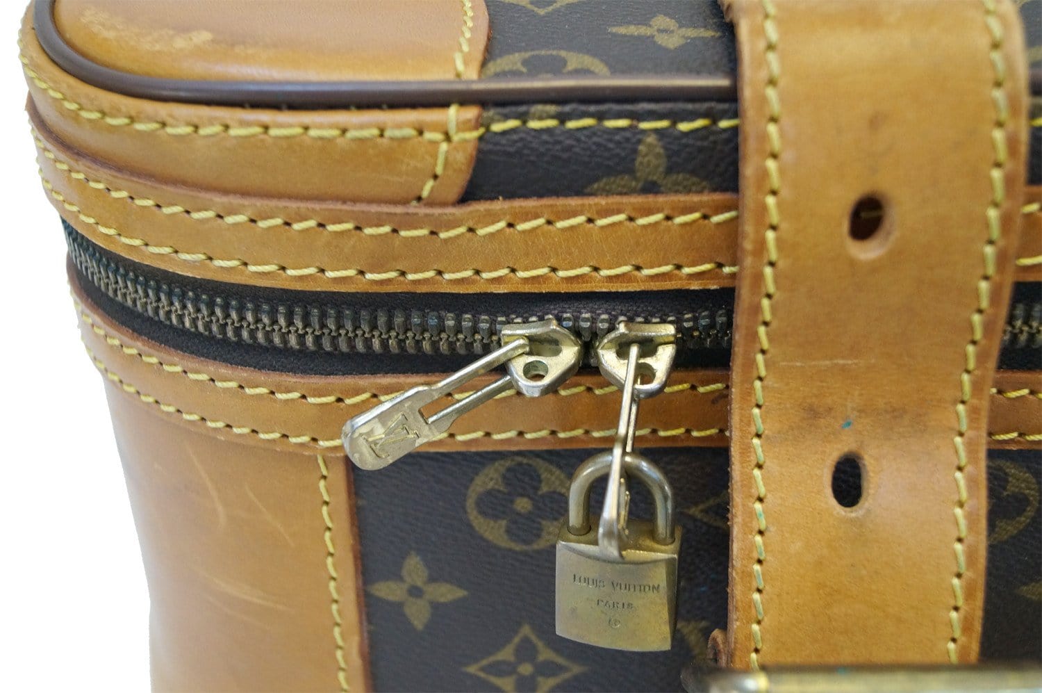 Louis Vuitton Monogram Startos Hard Trunk Luggager Suitcase Steamer 2lk711s