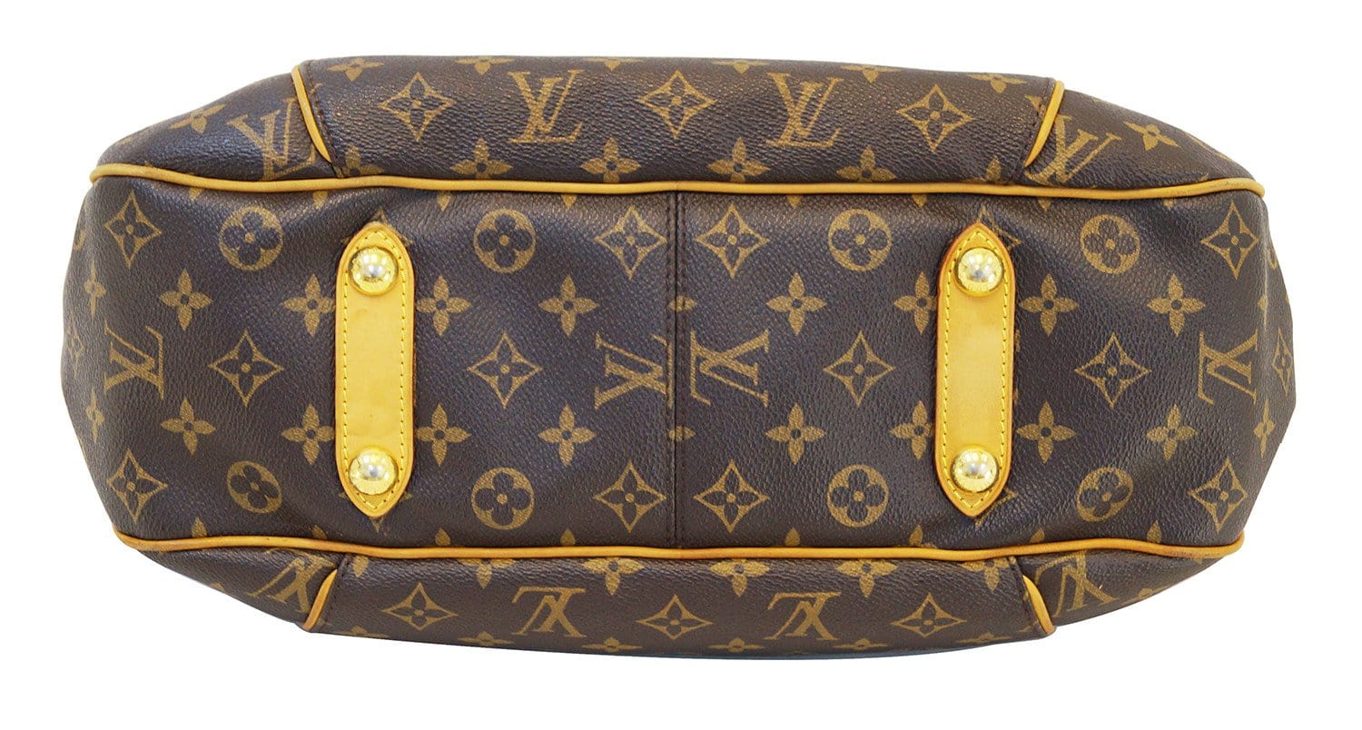 Pre-Owned Louis Vuitton Galliera PM Women's Shoulder Bag M56382 Monogram  Brown (Fair) 