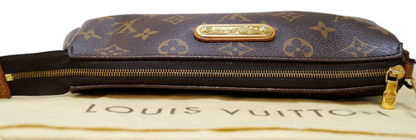 LOUIS VUITTON Monogram Canvas Pochette Eva Clutch Crossbody Bag